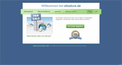 Desktop Screenshot of ottoduve.de