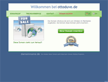 Tablet Screenshot of ottoduve.de